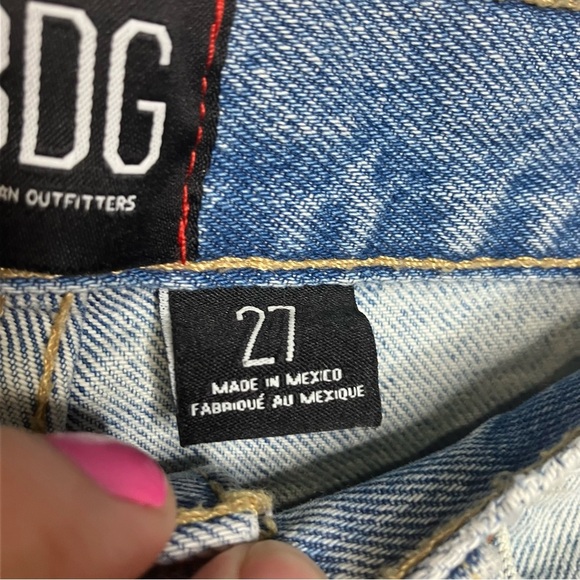 BDG Urban Outfitters bootcut Jeans light wash destroyed women’s size 27 - Picture 6 of 11